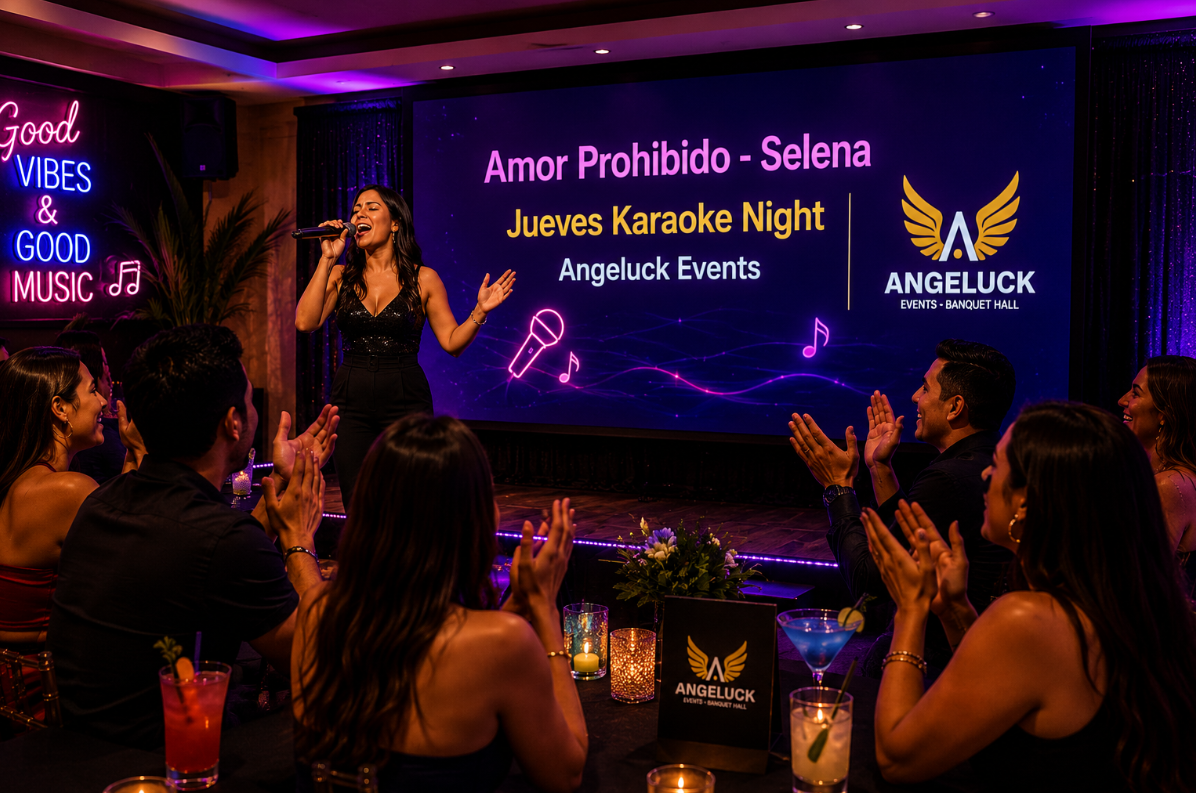 Angeluck Karaoke Night: jueves de música y talento en Palm Beach